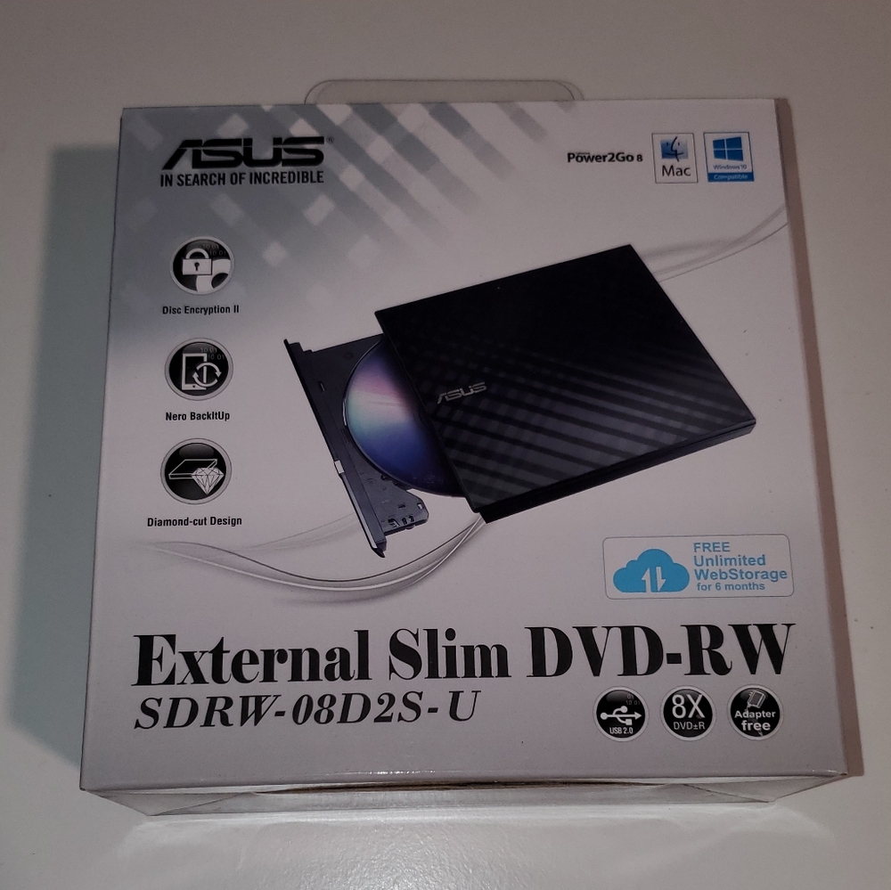ASUS External Slim DVD-RW